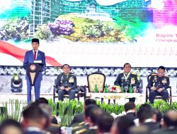 Pimpin Rapim TNI-Polri 2024, Presiden Jokowi Dorong Kesiapan TNI-Polri Hadapi Tantangan Global