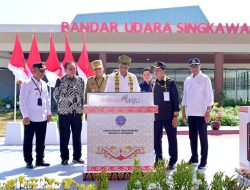 Resmikan Bandara Singkawang, Presiden Jokowi: Dorong Pertumbuhan Ekonomi dan Mobilitas