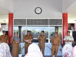 Pasca Libur Lebaran, Wagub Lakukan Sidak di Dispora Sulteng