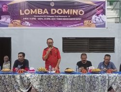 Perayaan HUT Kabupaten Parigi Moutong, Pemda Gelar Pertandingan Gaple