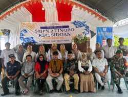 Sekda Zulfinasran Kukuhkan Ikatan Alumni SMPN 2 Tinombo saat Reuni Akbar