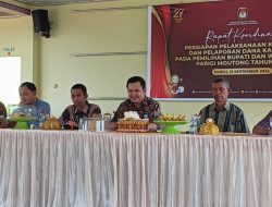 KPU Parigi Moutong Gelar Rakor Persiapan Kampanye Calon Kepala Daerah