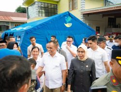 Tinjau Banjir Morut, Gubernur Sulteng Dorong Pembangunan Tanggul Sungai La’a