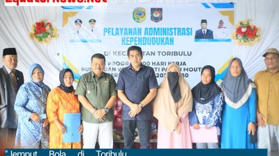 “Jemput Bola di Toribulu, Bupati Erwin Tegaskan Adminduk Adalah Hak Rakyat”