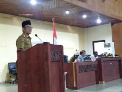 Paripurna DPRD Masa Persidangan II Tahun 2025 Dihadiri Asisten II Bidang Perekonomian dan Pembangunan
