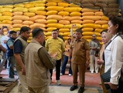 Pastikan Mutu Beras, Bapanas dan Pemda Parigi Moutong Tinjau Gudang Logistik