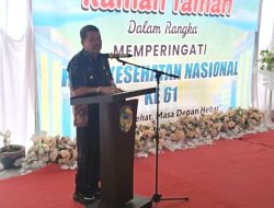 Wabup Hadiri Ramah Tamah, Memperingati Hari Kesehatan Nasional ke 61