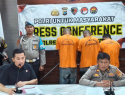 Komplotan Pembobol Rumah Kosong Berhasil Diringkus Sat Reskrim Polres Parigi Moutong, Satu Pelaku Tersungkur Dihadiahi Timah Panas