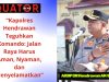 Kapolres Hendrawan Teguhkan Komando: Jalan Raya Harus Aman, Nyaman, dan Menyelamatkan !