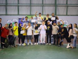 Cabor Tenis Lapangan Telah Usai, KONI Tinggalkan Catatan untuk PELTI Parigi Moutong