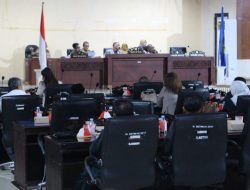 Bupati Parigi Moutong Hadiri Sidang Paripurna Penyesuaian Hasil Evaluasi RPJMD 2025–2029