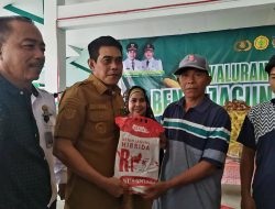 Wujudkan Asta Cita Presiden, Bupati Parigi Moutong Serahkan Bantuan Benih Jagung Hybrida