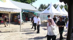 Bupati Parigi Moutong Cek Kesiapan Lokasi Pasar Ramadhan