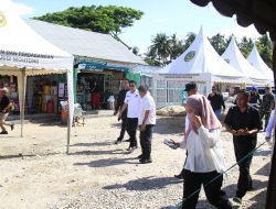Bupati Parigi Moutong Cek Kesiapan Lokasi Pasar Ramadhan