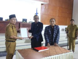 DPRD Parigi Moutong Gelar Paripurna Penyampaian Laporan Hasil Pemeriksaan Kepatuhan Belanja Daerah T.A 2025