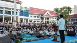 Puluhan Ribu Warga Hadiri Bukber Sulteng Nambaso di Jalan Samratulangi Palu