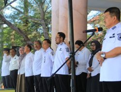 Wabup Parigi Moutong Pimpin Apel di Hari Pertama Kerja Usai Libur Hari Raya Idul Fitri 1447 H