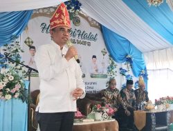 Gubernur Sulteng dan Bupati Parigi Moutong Hadiri Halalbihalal di Pantai Wisata Ampera di Kecamatan Tomini