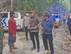 Bupati Parigi Moutong Tinjau Langsung Lokasi Karhutla di Desa Avolua