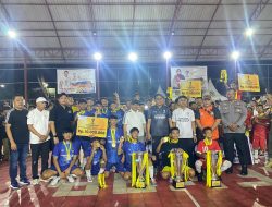 Cetak Bibit Atlet dan Karakter Unggul, Turnamen Futsal Piala Bupati Parigi Moutong 2026 Resmi Ditutup