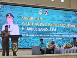Wabup Abdul Sahid Lepas Jemaah Calon Haji Parigi Moutong 2026: Jaga Kesehatan dan Nama Baik Daerah