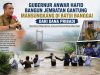 Gubernur Sulteng Anwar Hafid Pakai Dana Pribadi Bangun Jembatan Gantung di Batui Selatan