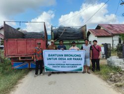 Forum Koperasi Kayuboko Menahan Sungai: 500 Kubik Bronjong untuk “Luka” Desa  Air Panas