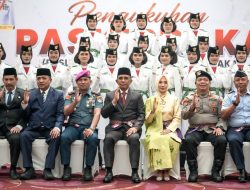 Gubernur Anwar Hafid Kukuhkan 69 Paskibraka Sulteng: “Jaga Integritas, Buktikan pada 17 Agustus”