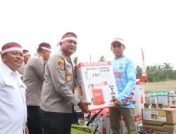 Kapolres Dan Wabup Menancap Harapan Di Palasa, Dari Bedeng 99 Are Menuju Ambisi 40 Hektare