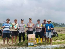 Ketika Seragam Cokelat Turun ke Pematang: Polres Parigi Moutong Menjaga Nadi Pangan dari Pombalowo