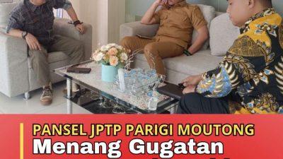 Pansel JPTP Parigi Moutong Menang Gugatan tanpa Vonis Hakim.